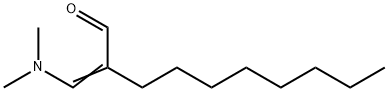 3-(Dimethylamino)-2-octylacrolein Struktur