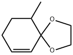 1,4-Dioxaspiro[4.5]dec-6-ene,  10-methyl- Struktur