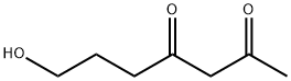 7-Hydroxy-2,4-heptanedione Struktur