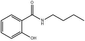 N-butylsalicylamide Struktur