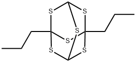 1,3-Dipropyl-2,4,6,8,9,10-hexathiaadamantane Struktur