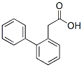 BIPHENYLACETIC ACID Struktur