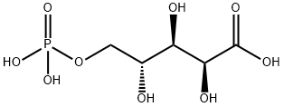 arabinonate-5-phosphate Struktur