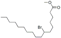 7-Bromoheptadecanoic acid methyl ester Struktur