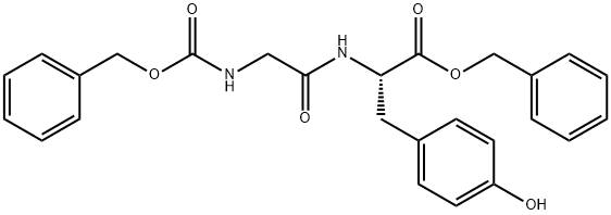 Cbz-Gly-L-Tyr-OBzl Struktur