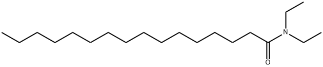 N,N-diethylhexadecan-1-amide Struktur