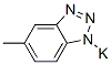 5-Methyl-1-potassio-1H-benzotriazole Struktur