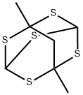 3,7-Dimethyl-2,4,6,8,9-pentathiaadamantane Struktur