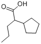 2-CYCLOPENTYL VALERIC ACID Struktur