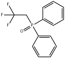 DIPHENYL(2,2,2-TRIFLUOROETHYL)PHOSPHINE OXIDE Struktur