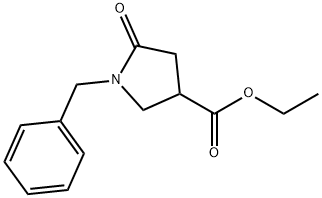 ETHYL1-BENZYL-5-OXOPYRROLIDINE-3-CARBOXYLATE Struktur