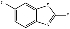 Benzothiazole, 6-chloro-2-fluoro- (9CI) Struktur