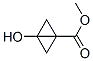 Tricyclo[2.1.0.02,5]pentane-1-carboxylic acid, 3-hydroxy-, methyl ester, Struktur