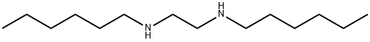 N,N'-DI-N-HEXYL ETHYLENEDIAMINE Struktur