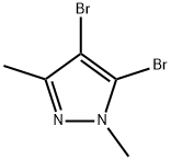 4,5-Dibromo-1,3-dimethyl-1H-pyrazole Struktur