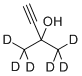 2-METHYL-D3-3-BUTYN-1,1,1-D3-2-OL Struktur