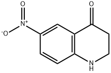 6-NITRO-2,3-DIHYDROQUINOLIN-4(1H)-ONE Struktur