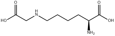 NE-CARBOXYMETHYL-L-LYSINE Struktur