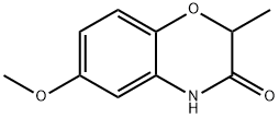 6-METHOXY-2-METHYL-2H-BENZO[B][1,4]OXAZIN-3(4H)-ONE Struktur