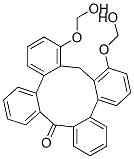 methylene[bis(hydroxymethoxyphenylene)]bis(phenyl) ketone Struktur