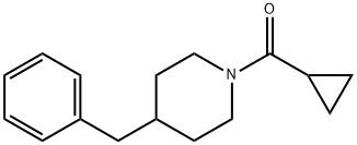 Piperidine, 1-(cyclopropylcarbonyl)-4-(phenylmethyl)- (9CI) Struktur