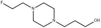 1-Piperazinepropanol,4-(2-fluoroethyl)-(9CI) Struktur