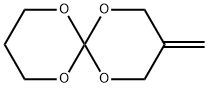 1,5,7,11-Tetraoxaspiro(5.5)undecane, 3-methylene- Struktur