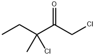 2-Pentanone,  1,3-dichloro-3-methyl- Struktur