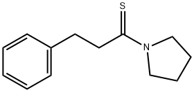 Pyrrolidine,  1-(3-phenyl-1-thioxopropyl)-  (9CI) Struktur