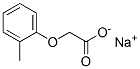 (o-Methylphenoxy)acetic acid sodium salt Struktur