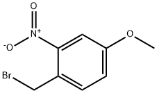 4-Methoxy-2-nitrobenzyl bromide Struktur