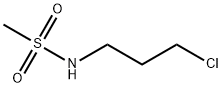 N-(3-chloropropyl)methanesulfonamide Struktur