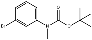 N-BOC-N-Methyl-3-broMoaniline Struktur