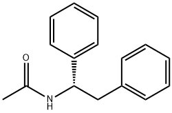 (S)-N-(α-Phenylphenethyl)acetamide Struktur