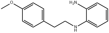 1-N-[2-(4-methoxyphenyl)ethyl]benzene-1,2-diamine Struktur