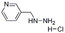 2-((pyridin-3-yl)Methyl)hydrazine  hydrochloride Struktur