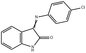 3-((4-CHLOROPHENYL)IMINO)INDOLIN-2-ONE Struktur