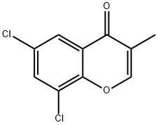 6,8-DICHLORO-3-METHYLCHROMONE Struktur