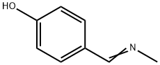 4-(Methyliminomethyl)phenol Struktur