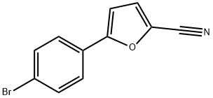 5-(4-BROMO-PHENYL)-FURAN-2-CARBONITRILE Struktur