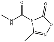 1,2,4-Oxadiazole-4(5H)-carboxamide,  N,3-dimethyl-5-oxo- Struktur