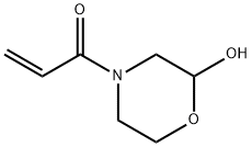 2-Morpholinol, 4-(1-oxo-2-propenyl)- (9CI) Struktur