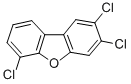 2,3,6-TRICHLORODIBENZOFURAN Struktur