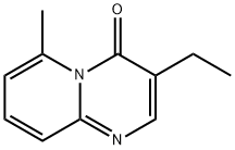 6-Methyl-3-ethyl-4H-pyrido[1,2-a]pyrimidine-4-one Struktur