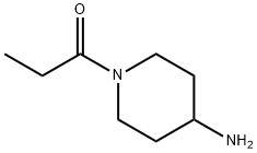 4-Piperidinamine,1-(1-oxopropyl)-(9CI) Struktur