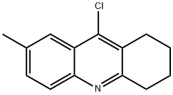 9-CHLORO-1,2,3,4-TETRAHYDRO-7-METHYL-ACRIDINE Struktur