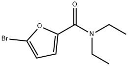 5-bromo-N,N-diethyl-2-furamide Struktur