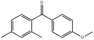 2,4-DIMETHYL-4'-METHOXYBENZOPHENONE Struktur