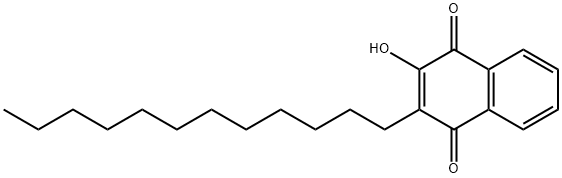 ACEQUINOCYL-HYDROXY Struktur