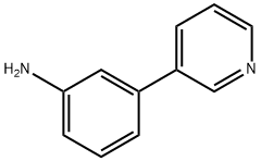 3-Pyridin-3-ylaniline Struktur